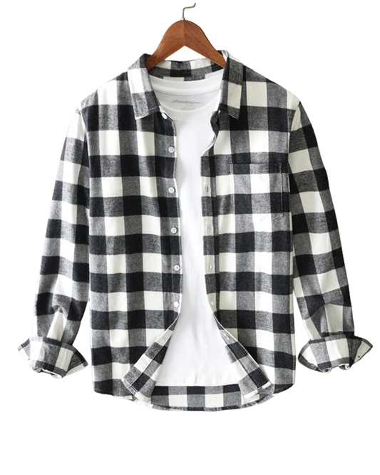 Κομψό καρό πουκάμισο