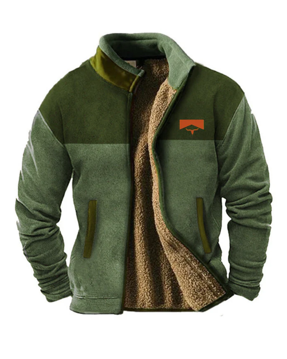 Vintage μπουφάν με φερμουάρ