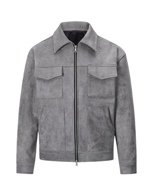 Casual σακάκι σουέτ