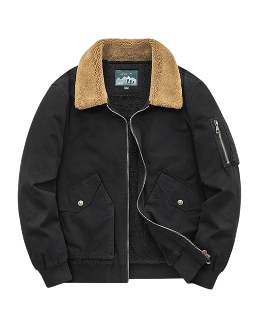 Κομψό βαμβακερό παραγεμισμένο μπουφάν