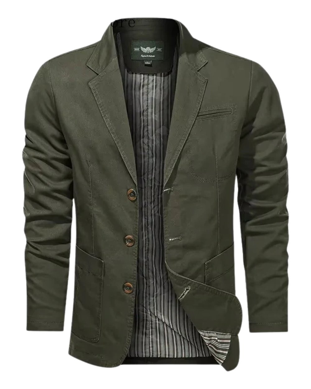 Κομψό βαμβακερό μπλέιζερ