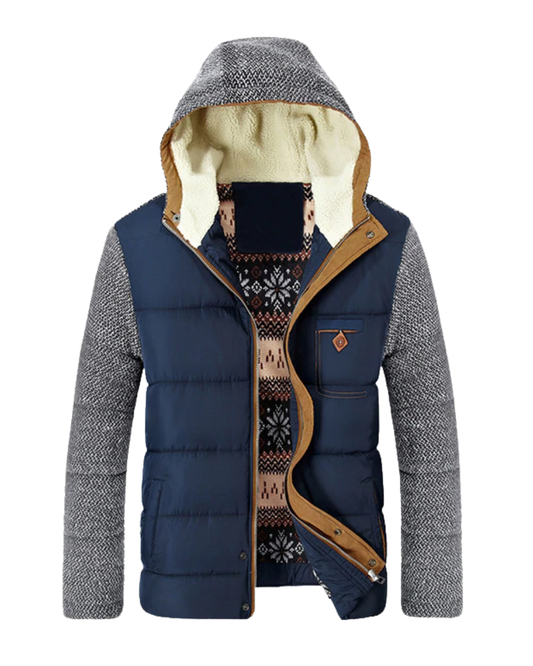 Κομψό καπιτονέ μπουφάν