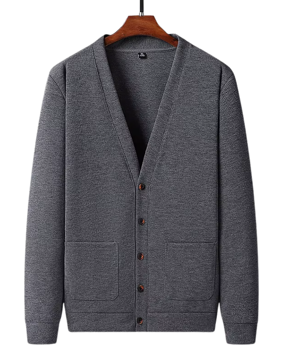 Κομψή ζακέτα με V-λαιμό