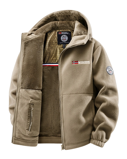 Κομψό θερμικό μπουφάν Fleece