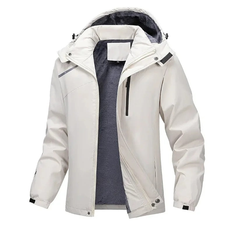 Κομψό υπαίθριο μπουφάν Fleece