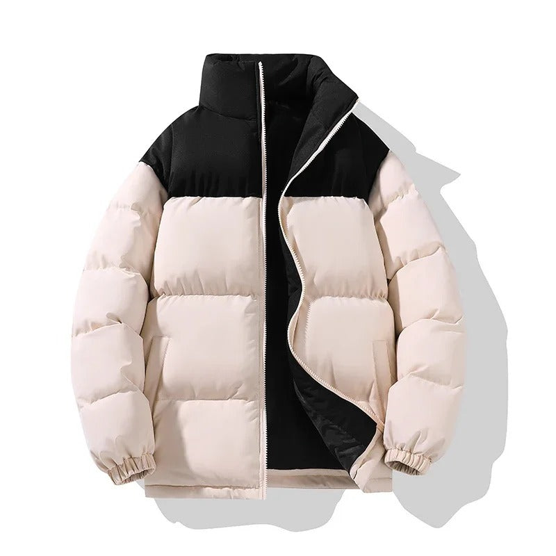 Κομψό ζεστό μπουφάν Puffer