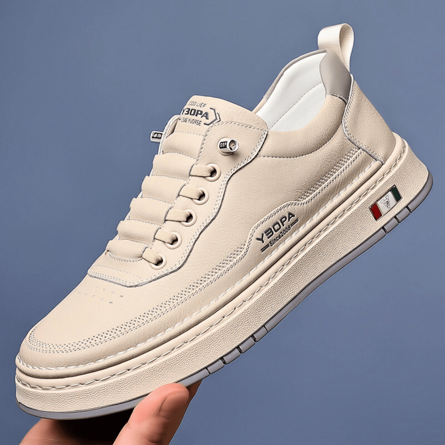 Ιταλικά δερμάτινα αθλητικά παπούτσια